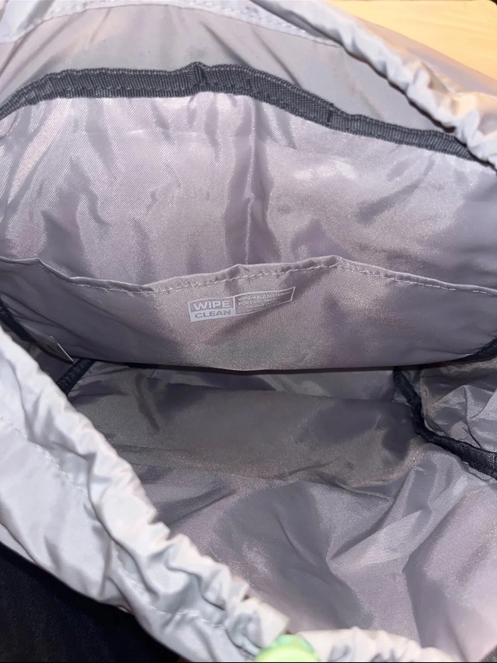adidas Gray Backpack with Mint Green Accents - Picture 4 of 5